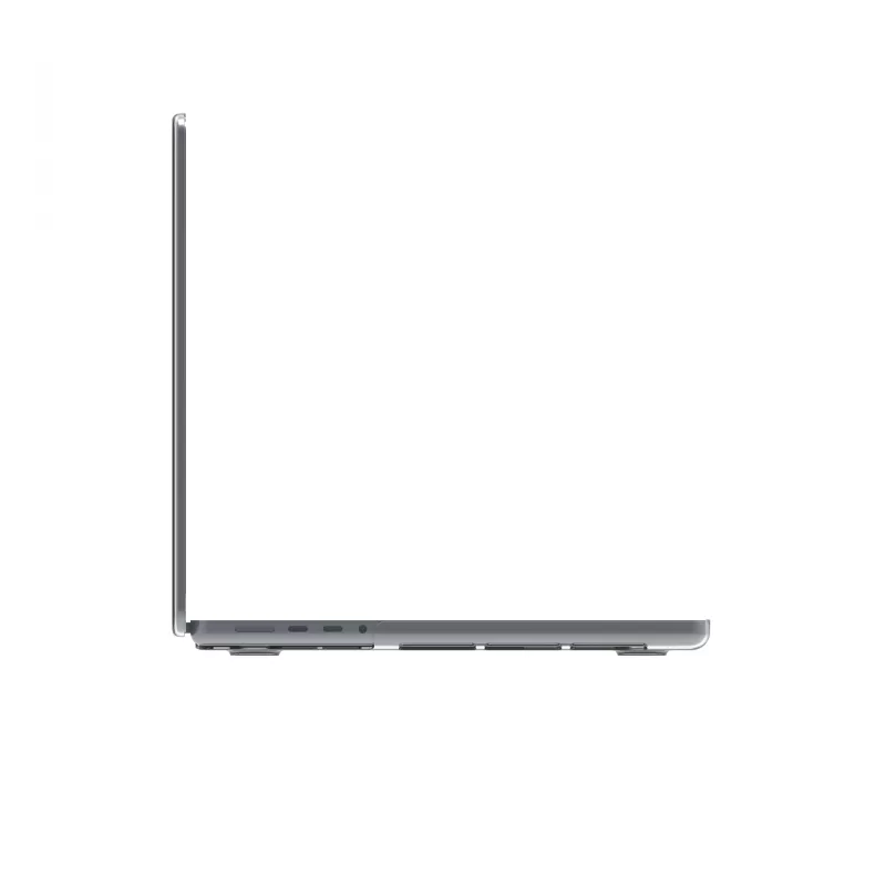 Capa para MacBook Pro 14 polegadas de dbramante — modelo Island, compatível com M3/M4/M5, ecrã de 35,6 cm, 258 g, transparente