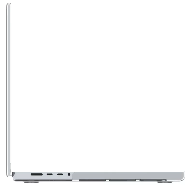 Capa para MacBook Pro 16 polegadas (M4 2024 / M3 2023) de dbramante — Iceland Clear, compatível com ecrã de 40,6 cm, 348 g