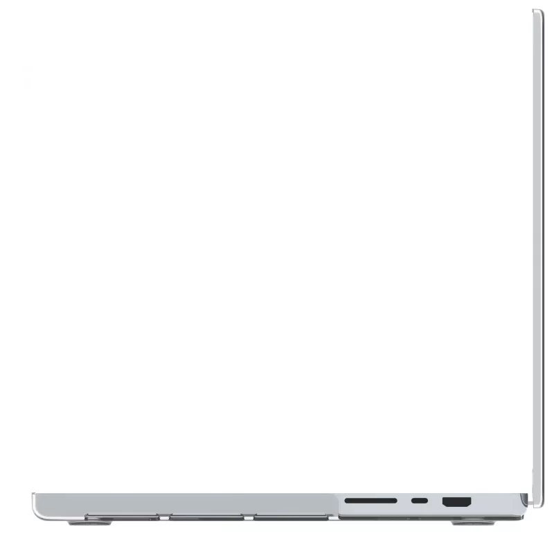 Capa para MacBook Pro 16 polegadas (M4 2024 / M3 2023) de dbramante — Iceland Clear, compatível com ecrã de 40,6 cm, 348 g