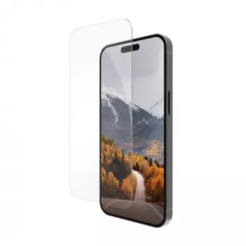 Película de proteção de ecrã em vidro temperado para iPhone 16 ProMax de dbramante1928 – transparente, compatível com ecrã de 6,9 polegadas