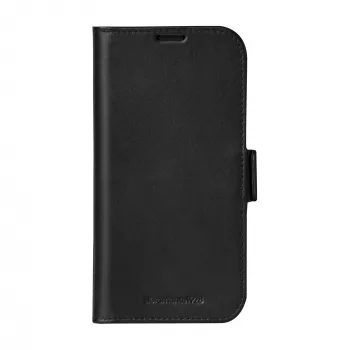 Capa folio dbramante1928 iPhone 16 preto 3 compartimentos para cartões