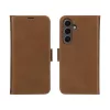 Capa flip dbramante1928 Lynge para Samsung Galaxy A56 5G – tan, 3 compartimentos para cartões, compatível com ecrã de 6,7 polegadas (17 cm)