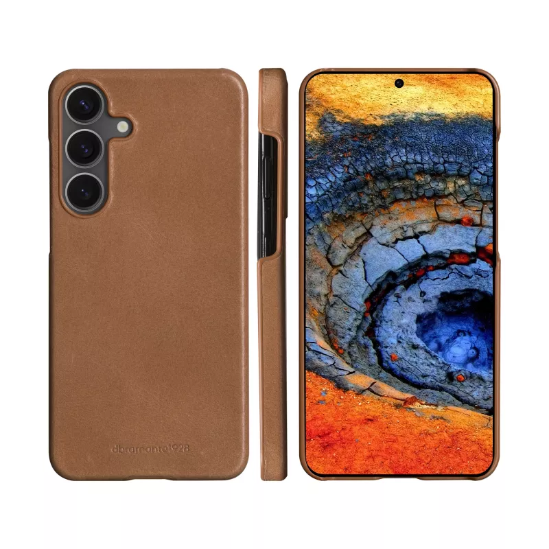 Capa flip dbramante1928 Lynge para Samsung Galaxy A56 5G – tan, 3 compartimentos para cartões, compatível com ecrã de 6,7 polegadas (17 cm)