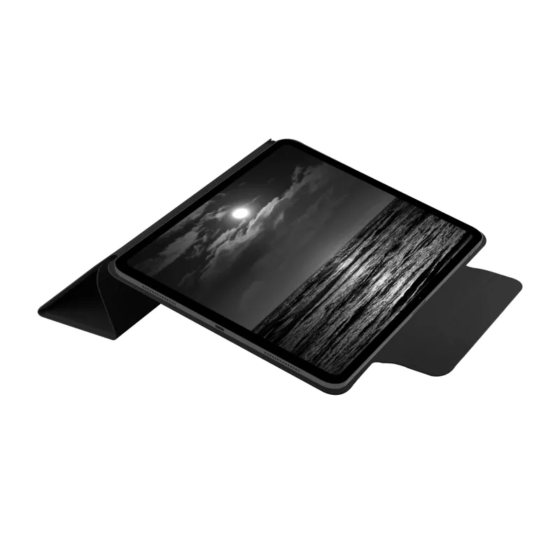 Capa flip dbramante Avenida ICON para iPad Pro 13 polegadas (M5 2025 / M4 2024) – Midnight, modo de suporte, 0,43 kg