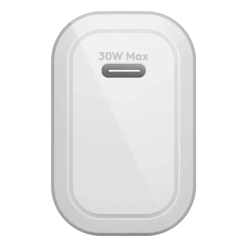 dbramante1928 re-charge - Carregador de parede UE - USB-C 30W - B, Interior, AC, Branco