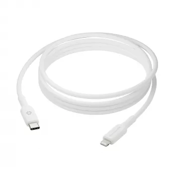 Cabo USB-C para Lightning 2 m, d bramante re-charge (USB 2.0, branco)