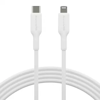 Cabo USB-C para Lightning 2 m, d bramante re-charge (USB 2.0, branco)