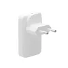 d bramante dbramante1928 Pro UE/EUA Carregador fino — USB-C 20 W + USB-A 18 W, Branco, AC para interiores