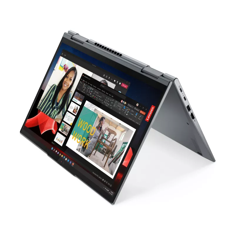 T1A Lenovo ThinkPad X1 Yoga Gen 8 Recondicionado Intel® Core™ i5 i5-1345U Híbrido (2-em-1) 35,6 cm (14 polegadas) Ecrã tátil WUXGA 32 GB LPDDR5-SDRAM 512 GB SSD Windows 11 Pro Cinzento