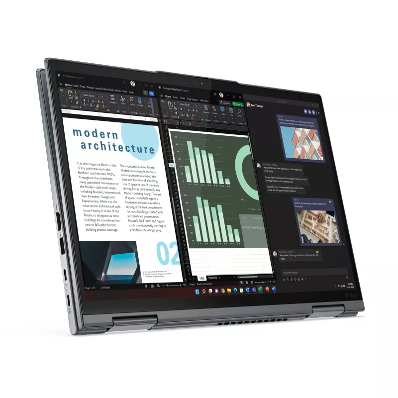T1A Lenovo ThinkPad X1 Yoga Gen 8 Recondicionado Intel® Core™ i5 i5-1345U Híbrido (2-em-1) 35,6 cm (14 polegadas) Ecrã tátil WUXGA 32 GB LPDDR5-SDRAM 512 GB SSD Windows 11 Pro Cinzento