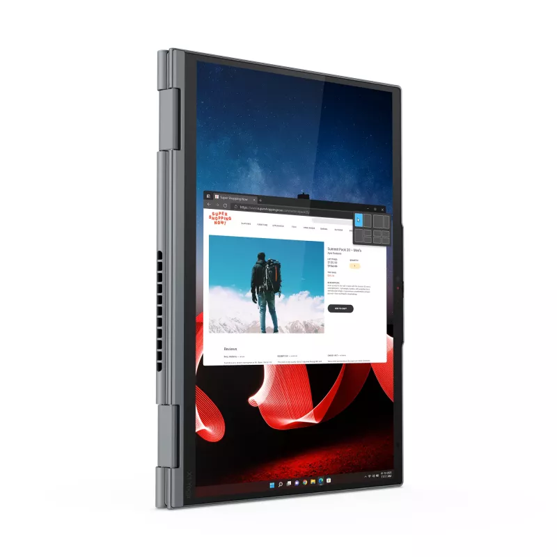 T1A Lenovo ThinkPad X1 Yoga Gen 8 Recondicionado Intel® Core™ i5 i5-1345U Híbrido (2-em-1) 35,6 cm (14 polegadas) Ecrã tátil WUXGA 32 GB LPDDR5-SDRAM 512 GB SSD Windows 11 Pro Cinzento
