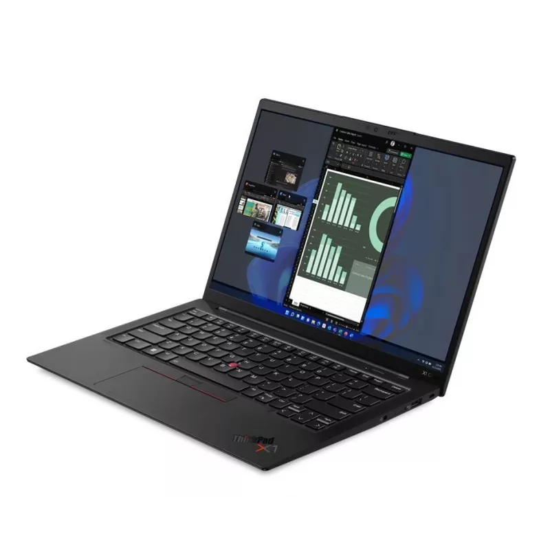 T1A Lenovo ThinkPad X1 Carbon Gen 10 Recondicionado Intel® Core™ i7 i7-1265U Portátil 35,6 cm (14 polegadas) 16 GB LPDDR5-SDRAM 1 TB SSD Windows 11 Pro Alemão Preto