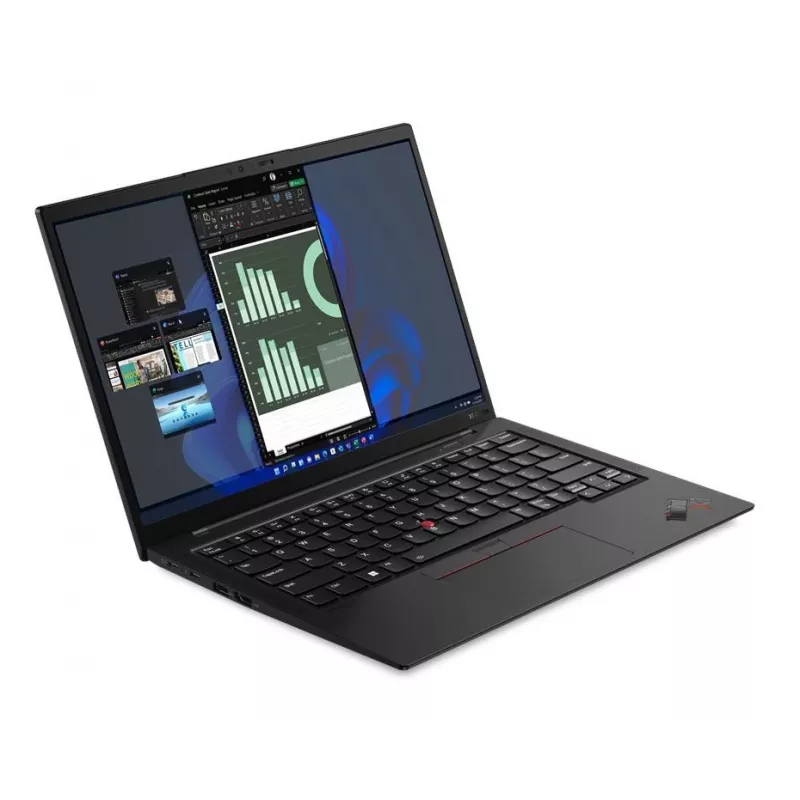 T1A Lenovo ThinkPad X1 Carbon Gen 10 Recondicionado Intel® Core™ i7 i7-1265U Portátil 35,6 cm (14 polegadas) 16 GB LPDDR5-SDRAM 1 TB SSD Windows 11 Pro Alemão Preto