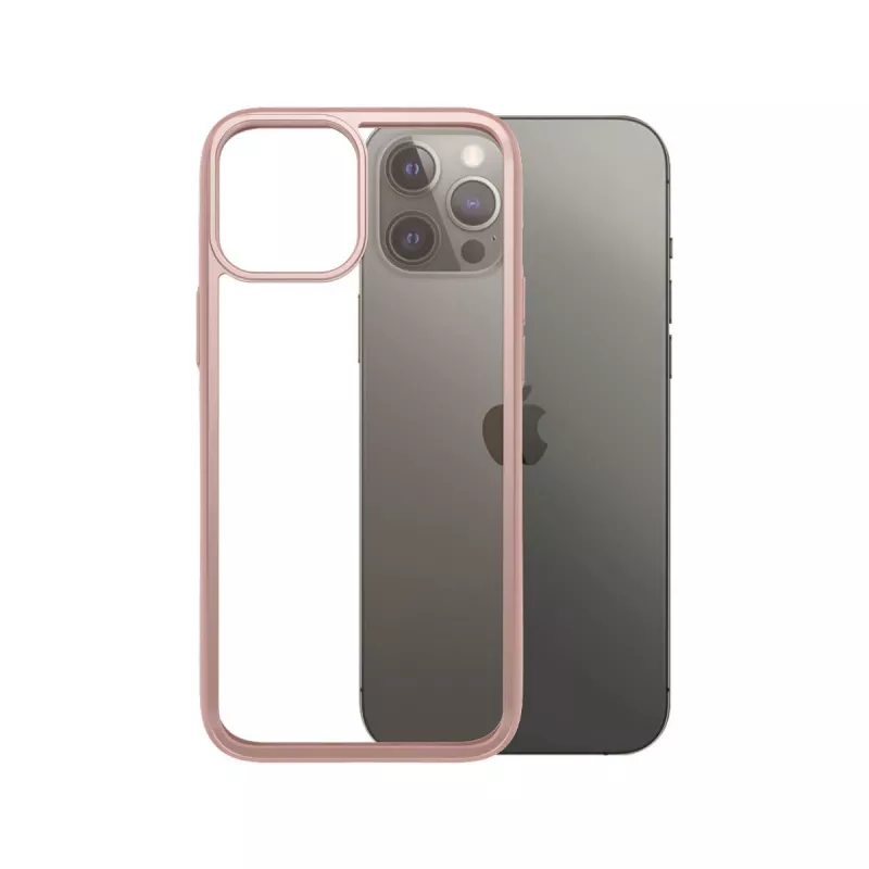 PanzerGlass ® ClearCaseColor™ iPhone 12 Pro Max - Rose Gold Edição Limitada