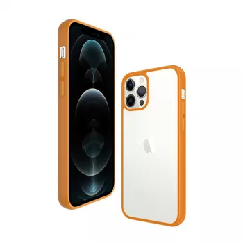 PanzerGlass ® ClearCaseColor™ iPhone 12 Pro Max - ® Orange Edição Limitada
