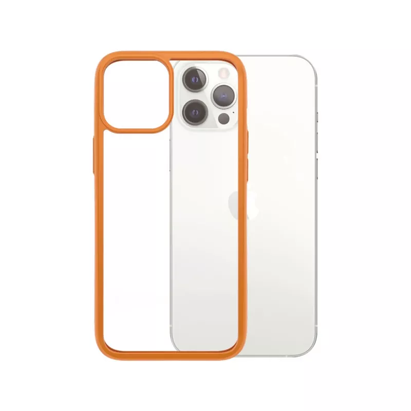 PanzerGlass ® ClearCaseColor™ iPhone 12 Pro Max - ® Orange Edição Limitada