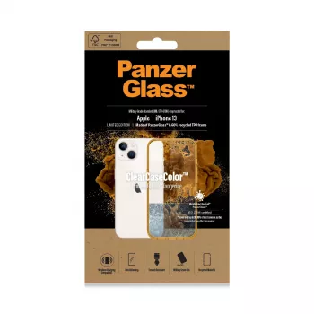 PanzerGlass ® ClearCaseColor™ iPhone 13 - Tangerine. Tipo de capa: capa, Compatibilidade de marca: Apple, Compatibilidade: Apple - iPhone 13, Cor do produto: laranja