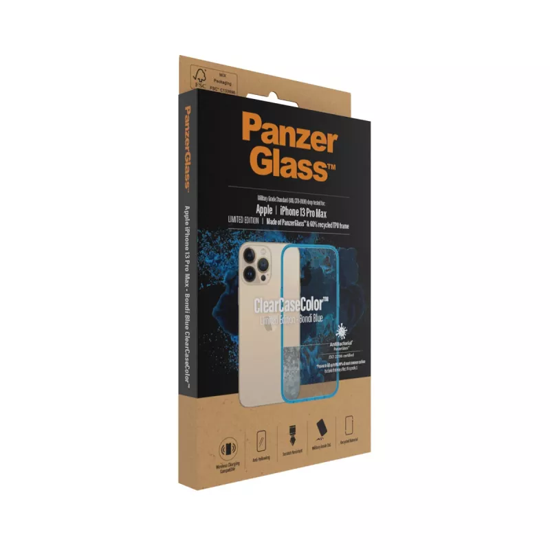ClearCaseColor™ PanzerGlass Apple iPhone 13 Pro Max Azul Bondie