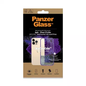 Capa PanzerGlass ClearCaseColor iPhone 13 Pro Max Grape