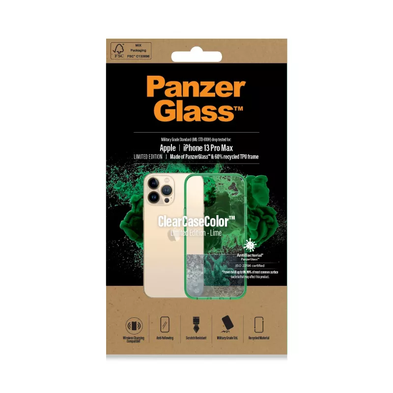 PanzerGlass ® ClearCaseColor™ iPhone 13 Pro Max - Lima