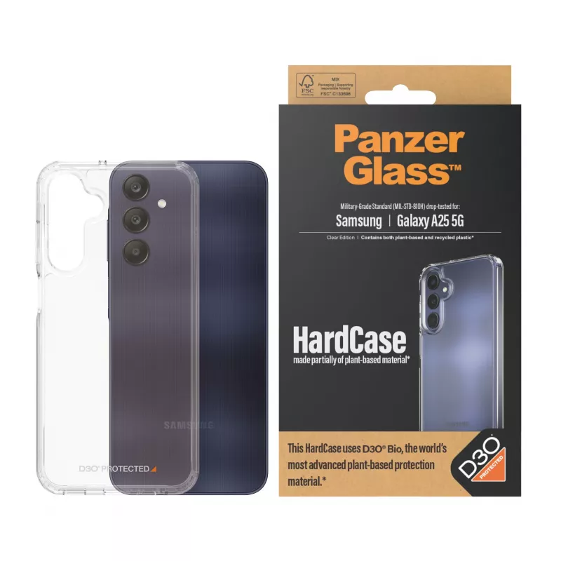 PanzerGlass® HardCase Transparente com D3O® Samsung Galaxy A25 5G