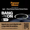 PanzerGlass Bang On Anel de compatibilidade MagSafe para iPhone 12/13/14/15, transparente