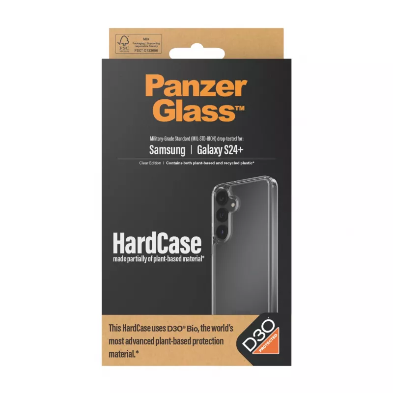 PanzerGlass ® HardCase Transparente c. D3O® Samsung Galaxy S24+