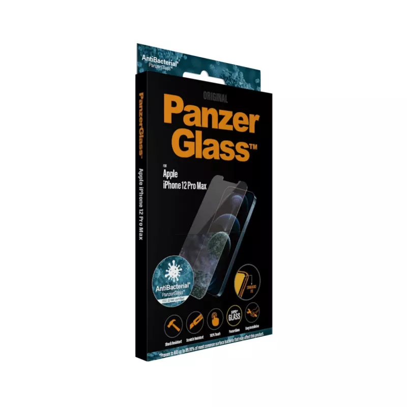 Película de proteção de ecrã PanzerGlass Apple iPhone 12 Pro Max Standard Fit