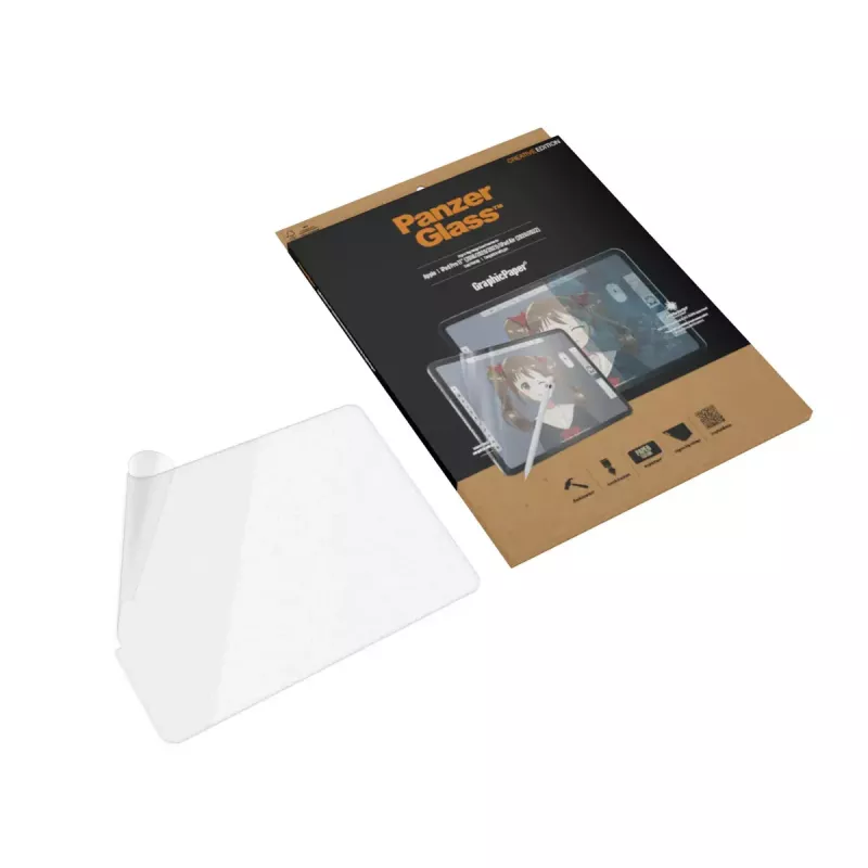 Película de proteção de ecrã PanzerGlass ® GraphicPaper® iPad Pro 11″ (2018, 2020-2022, 2024) | iPad Air 10.9″ (2020, 2022)