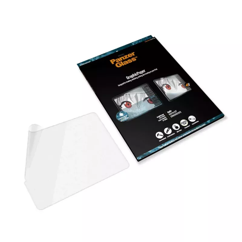 Película de proteção de ecrã PanzerGlass ® GraphicPaper® iPad Pro 12,9'' (2018–2022) | Encaixe ultralargo
