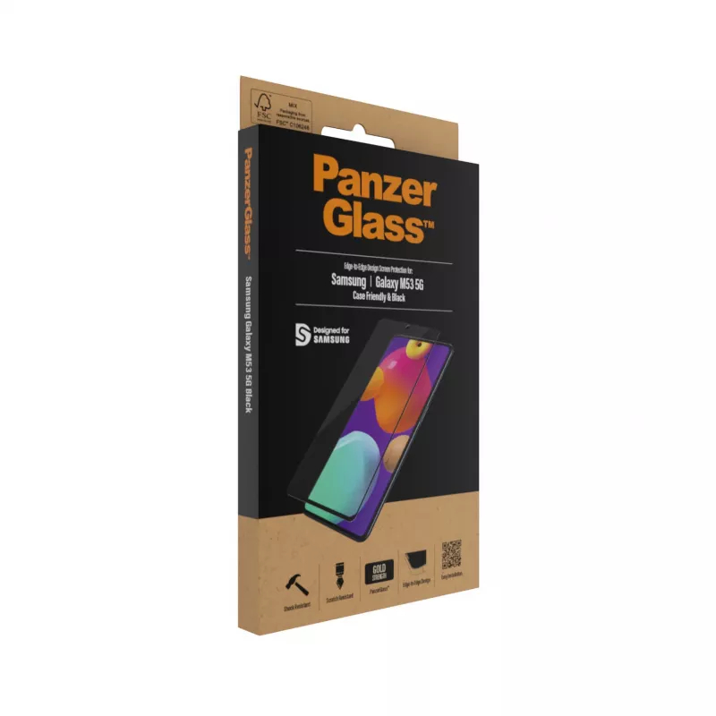 Proteção de ecrã PanzerGlass® Samsung Galaxy M53 5G | M54 5G | Ultra-Wide Fit