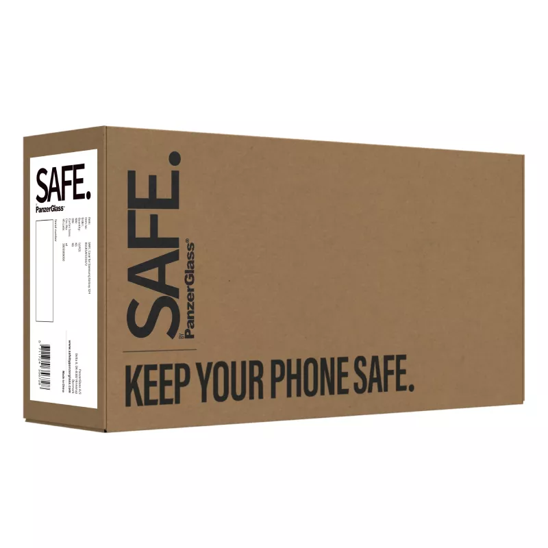 Capa TPU PanzerGlass SAFE. by ® Samsung Galaxy S24 | transparente | BULK