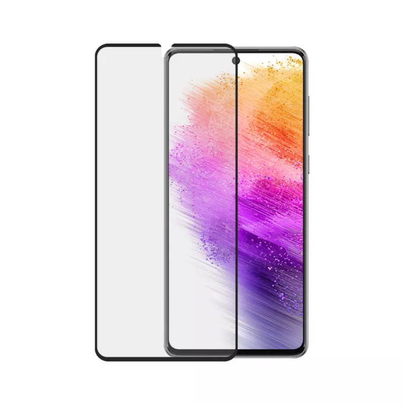 Proteção de ecrã PanzerGlass SAFE para Samsung Galaxy A73 5G — vidro temperado, resistente a riscos e impactos, aplicação a seco, transparente