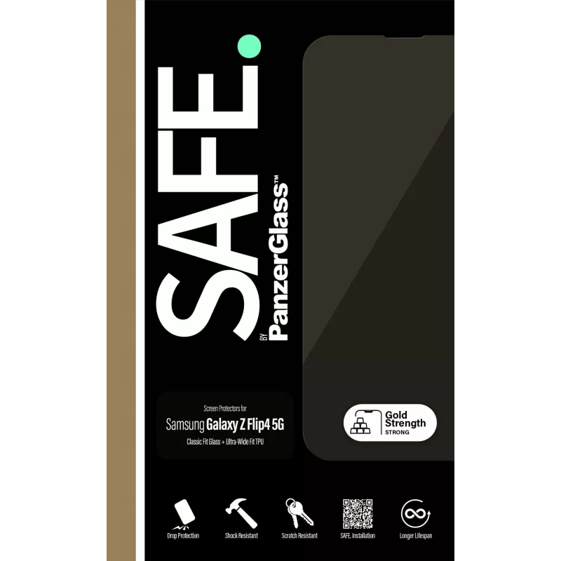 Proteção de ecrã PanzerGlass SAFE. by ® Samsung Galaxy Z Flip4 5G