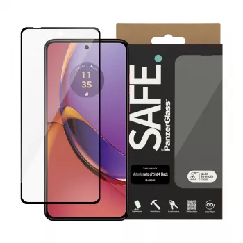 Proteção de ecrã PanzerGlass SAFE. by ® Motorola MOTO G84 5G | G72 | Ultra-Wide Fit