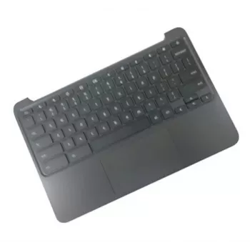 Base do chassis do portátil com teclado nórdico HP 917442-DH1 para HP Chromebook 11 G5, preto