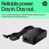 HP 65W Smart AC Adapter, portátil, interior, 65 W, compatível com HP ProBook 440 G6 Notebook PC; HP ProBook 450 G6 Notebook PC; HP ProBook x360 11..., empresarial, preto