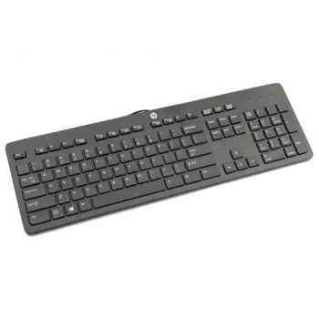 Teclado HP 803181-031 Office USB QWERTY UK inglês preto