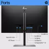 Monitor HP E27 G5 27 polegadas Full HD LCD 1920 x 1080