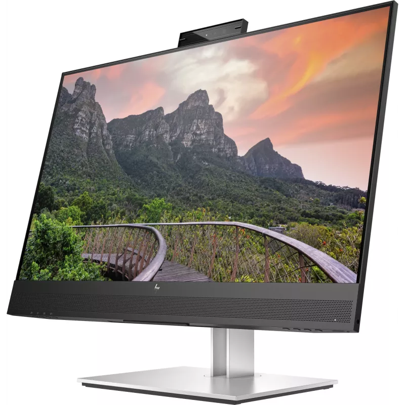 HP E27m G4 Monitor de conferência QHD USB-C monitor de computador 68,6 cm (27 polegadas) 2560 x 1440 píxeis Quad HD LCD preto, prateado