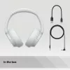 Headset Sony WH-CH720 com fio e sem fio arco de cabeça chamadas/música USB Type-C Bluetooth branco