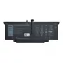 Origin Storage Bateria Dell 4 células 52 Wh 6500 mAh 7,6 V preto