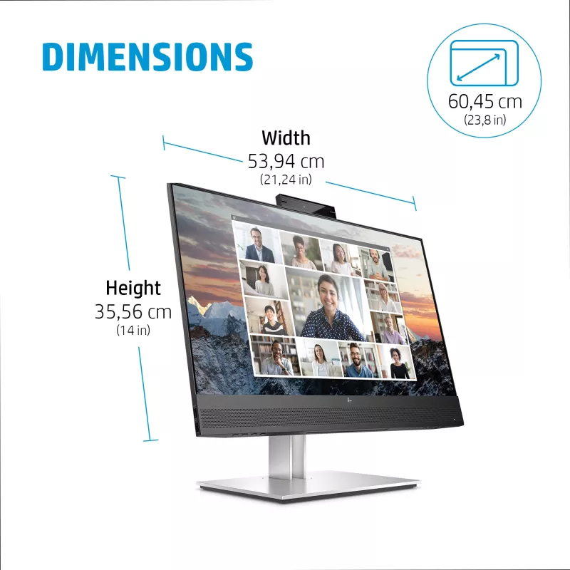 HP E24m G4 Monitor de computador 60,5 cm (23,8