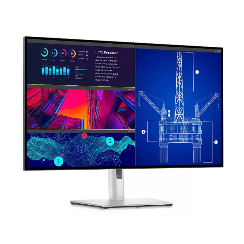 Monitor DELL UltraSharp 32 4K USB-C Hub 31,5