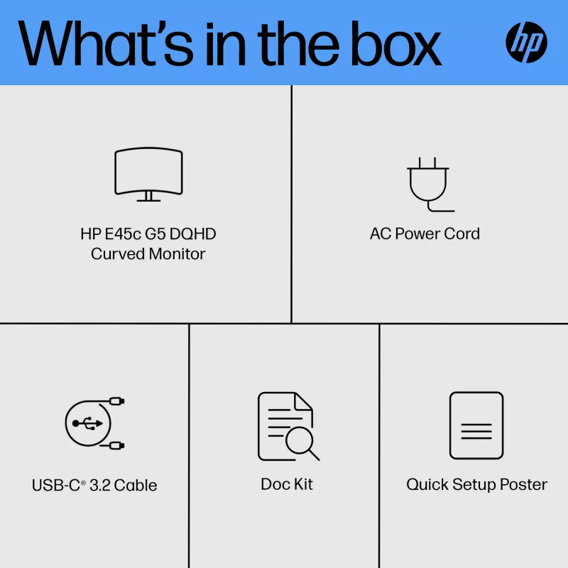 Monitor HP E45c G5 44.5