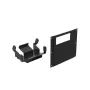 Ergonomic Solutions SpacePole Kiosk SPK612-02 acessório para sistema POS cobertura para impressora POS preta metal