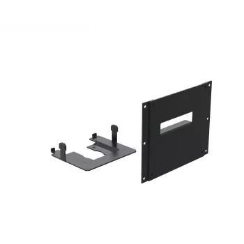 Ergonomic Solutions SpacePole Kiosk SPK610-02 acessório para sistema POS cobertura para impressora POS preta metal