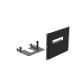 Ergonomic Solutions SpacePole Kiosk SPK610-02 acessório para sistema POS cobertura para impressora POS preta metal