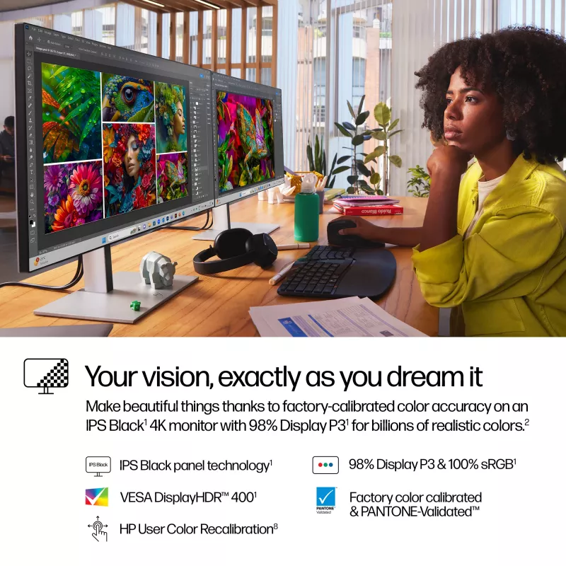 Monitor HP Series 7 Pro 27 polegadas 4K Thunderbolt 4 – 727pk
