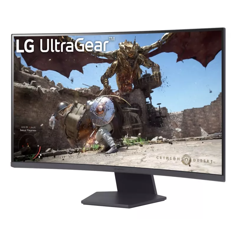 LG 32GS60QC-B Monitor de computador 80 cm (31,5 polegadas) 2560 x 1440 píxeis Quad HD preto